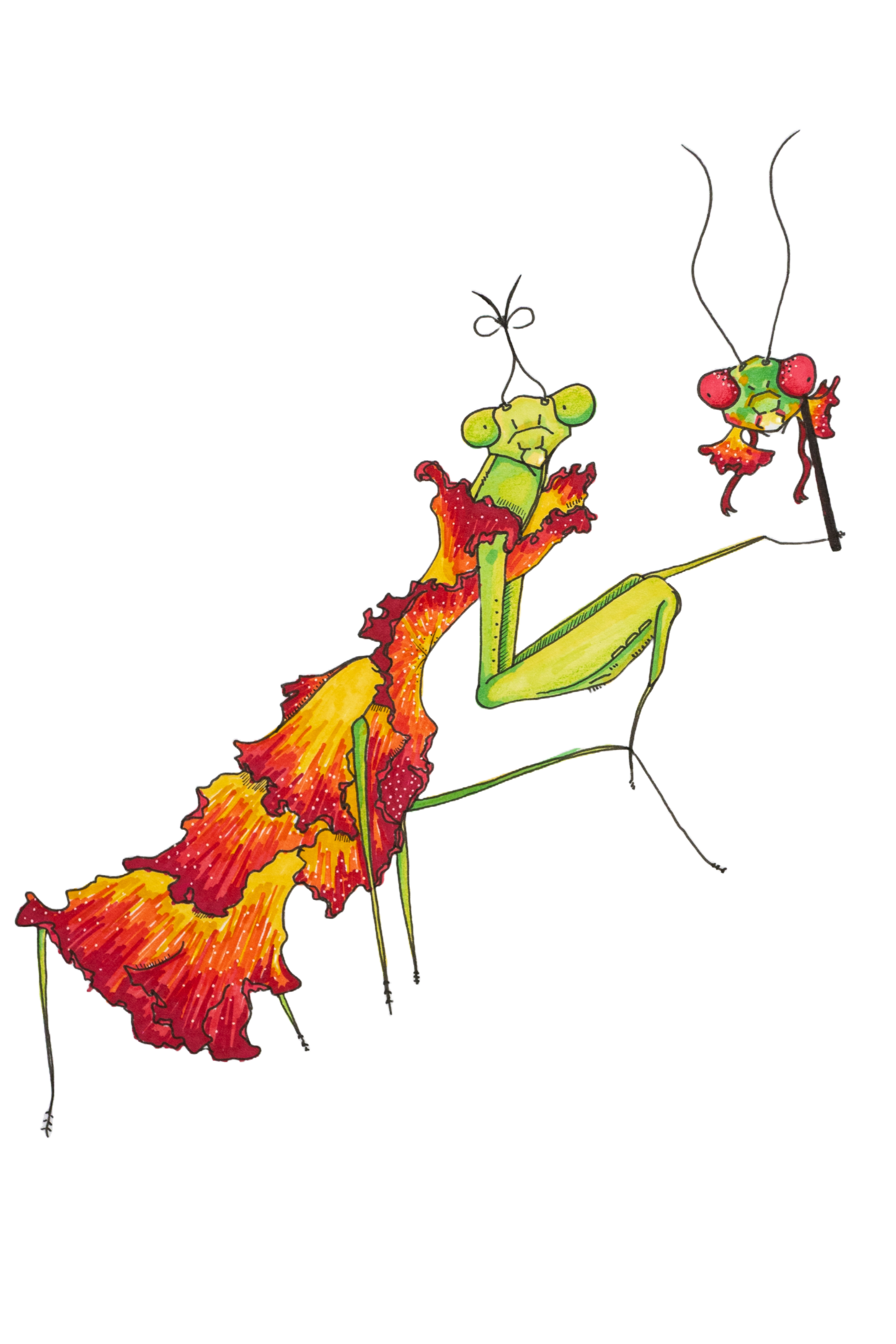 Mantis Gown
