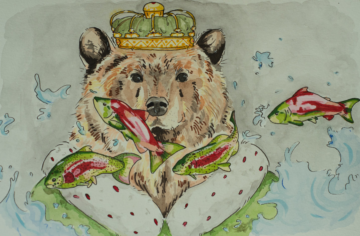 Feast For A King Print